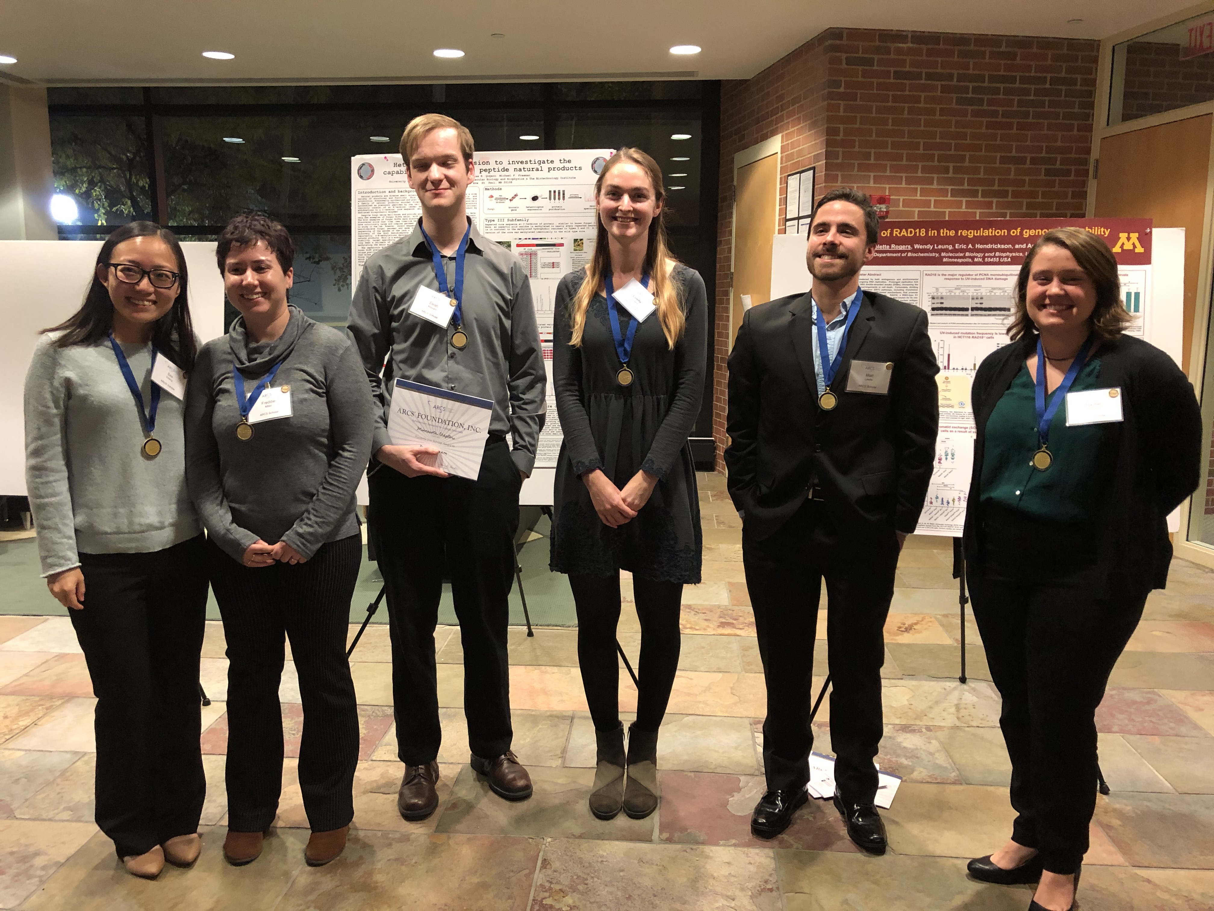 2019 Minnesota ARCS scholars